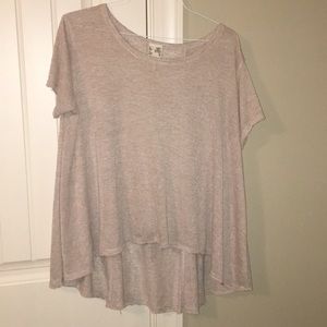 Blu pepper high low top creme